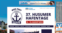 Desktop Screenshot of hafentage-husum.de
